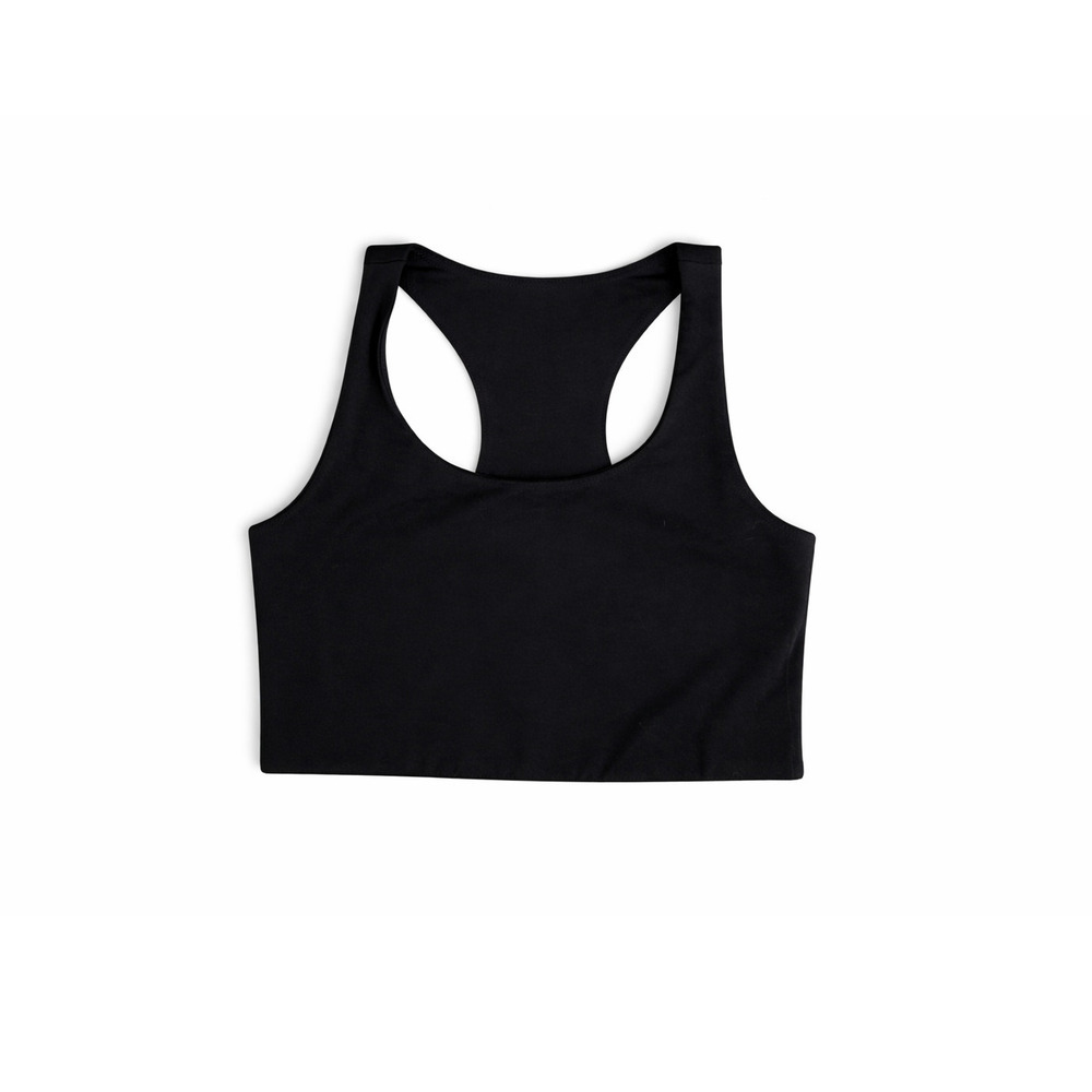 Girlfriend Collective Black Paloma Racerback Bra